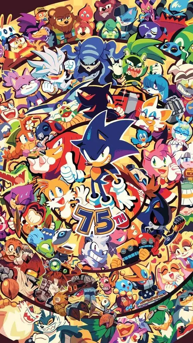 ai character: Sonic crew  background