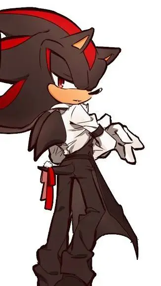 ai character: Shadow t. hedgehog background