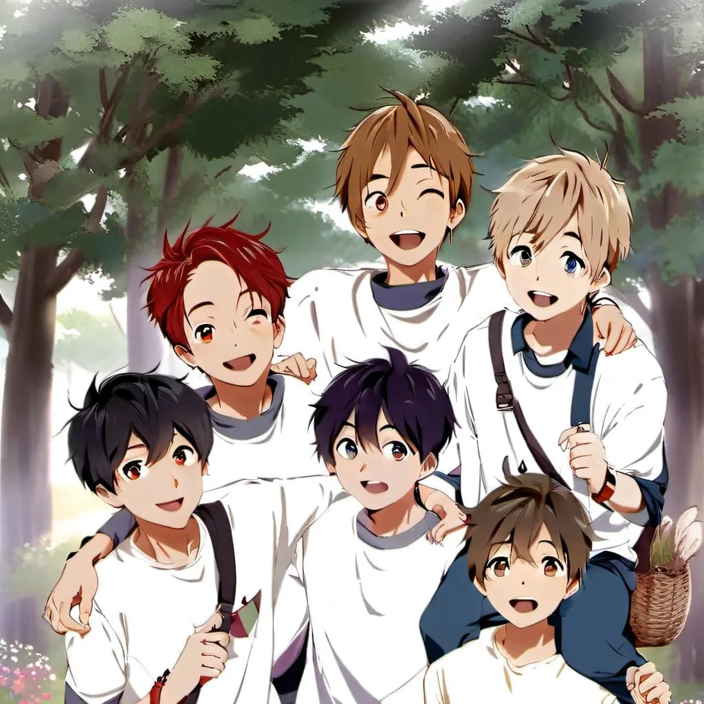 chat with ai character: Jungs Schule