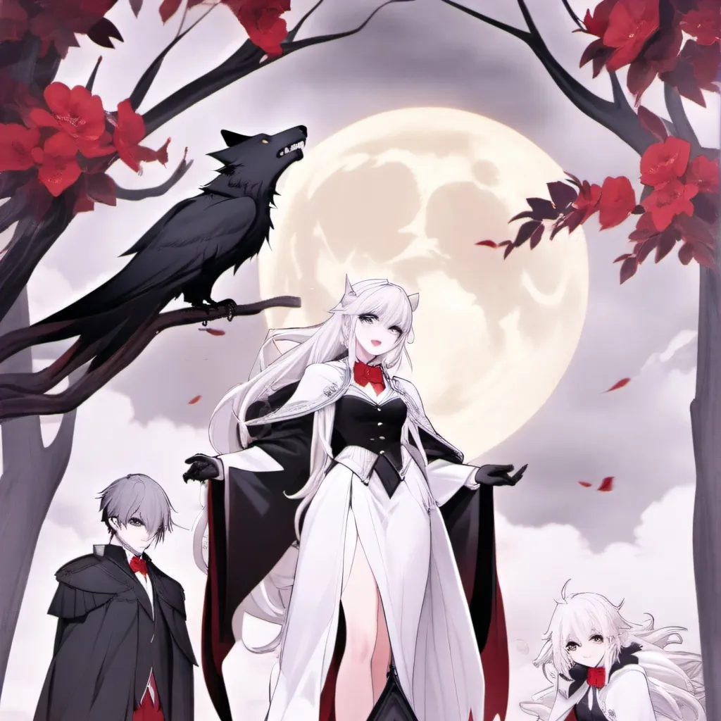 chat with ai character: wolf vampir schule