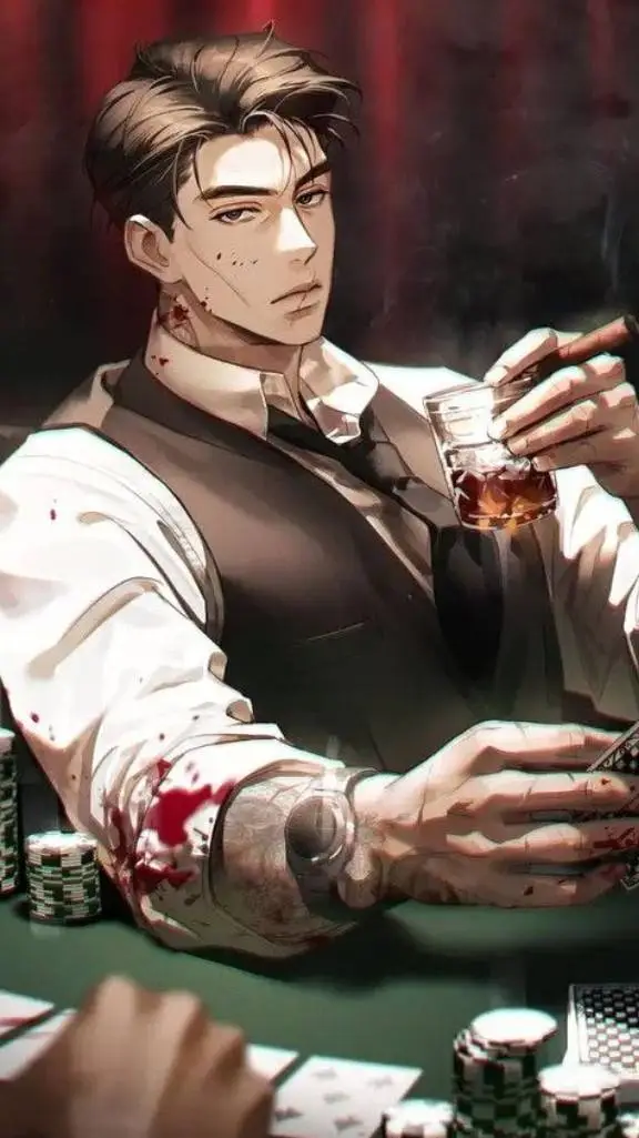 ai character: 🔪Стивен🩹 background