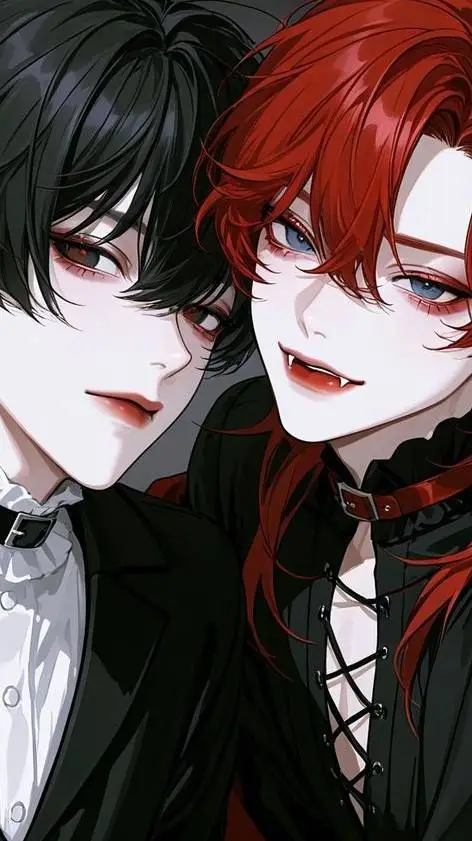 ai character: Aaron and Andrew  background