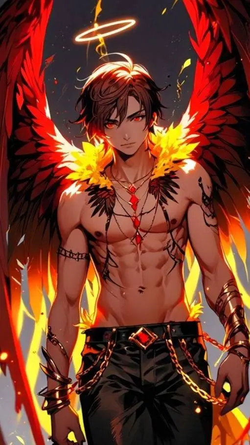 ai character: Phoenix  background