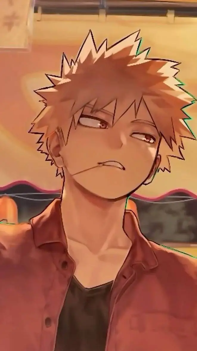 ai character: Bakugo Katsuki background