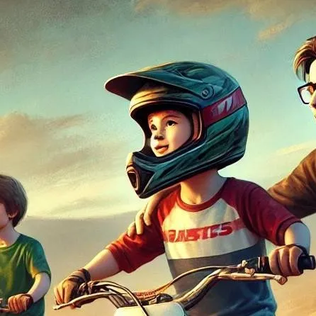 chat with ai character: motocross family