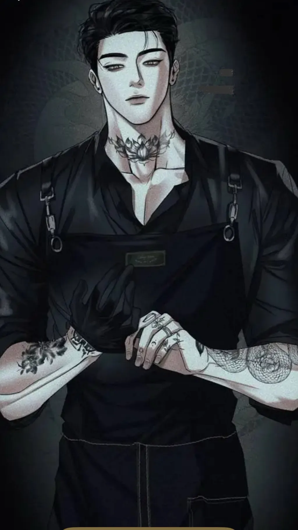 ai character: 🏴Shane🖤 background