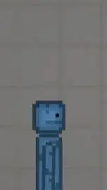 ai character: blue melon background