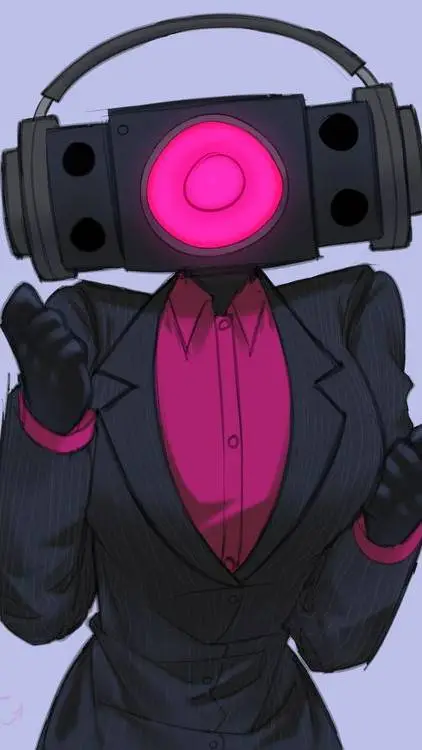 ai character: Speakerwoman  background