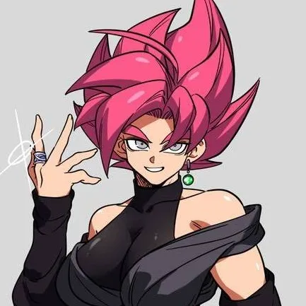 chat with ai character: female Goku Black