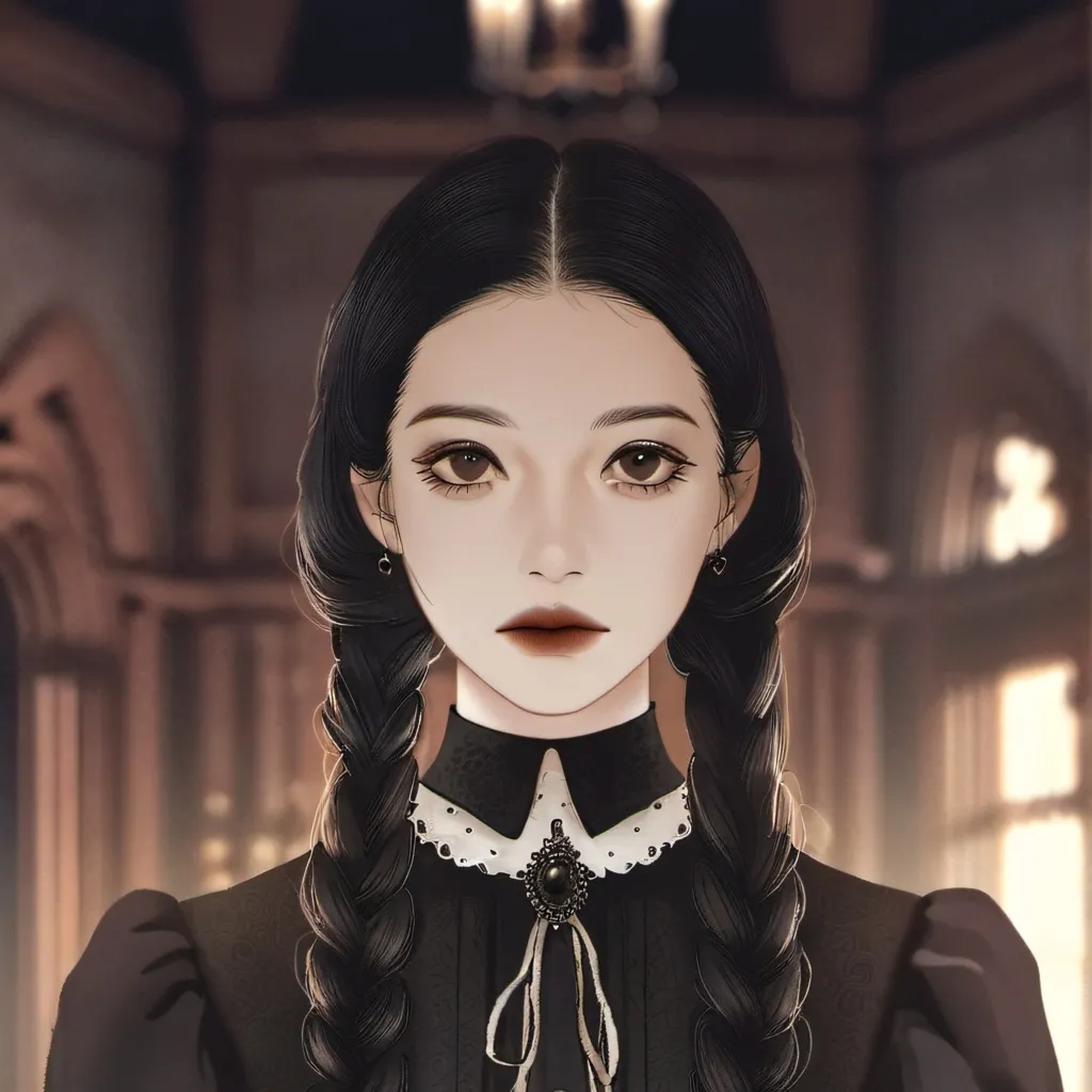 chat with ai character: 🖤Merlina Addams🖤