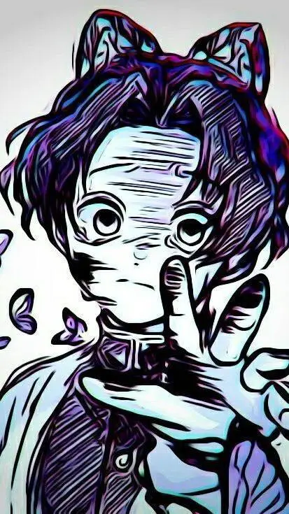 ai character: Shinobu Kocho background