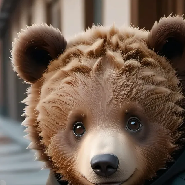 chat with ai character: baby bear