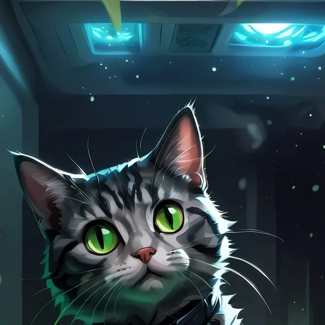 chat with ai character: microwave cat