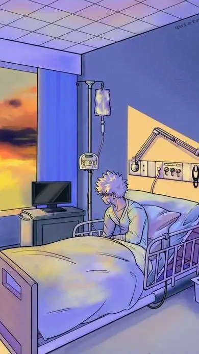 ai character: Bakugou Hospital background