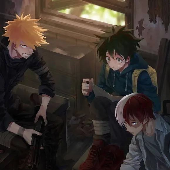 chat with ai character: Mha zombie Apocal.