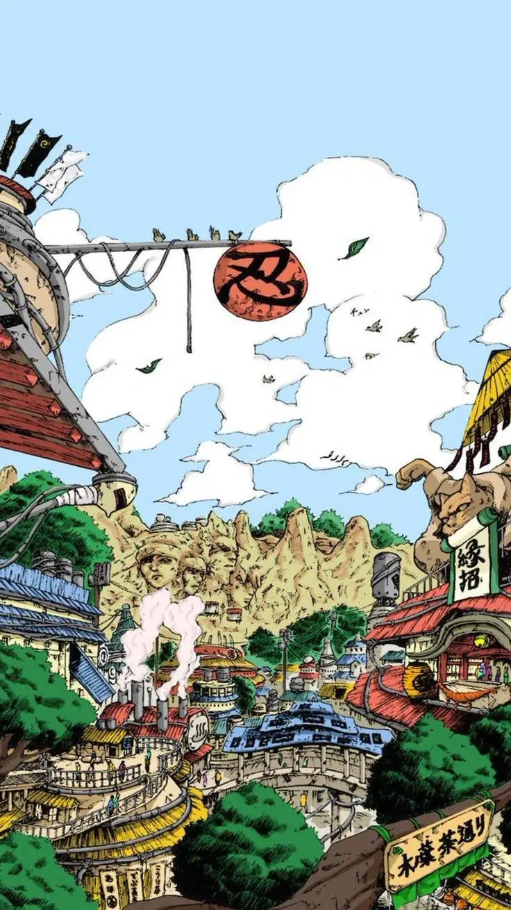 ai character: Naruto world background