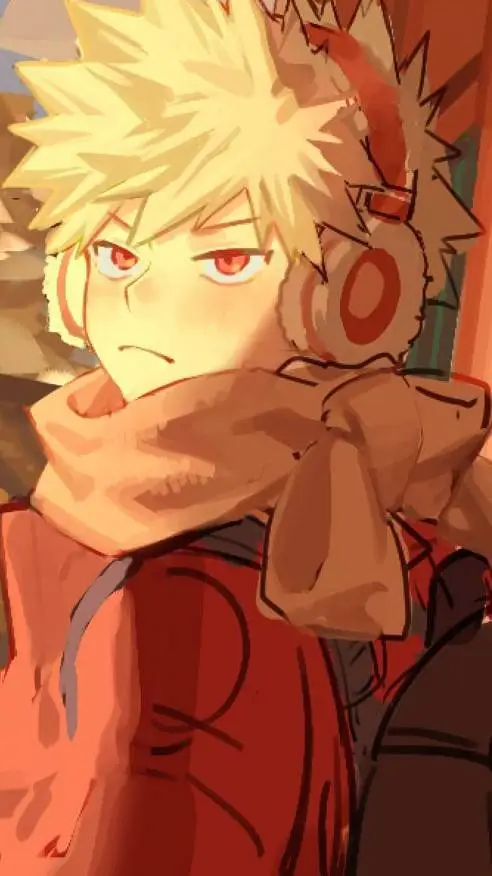 ai character: Bakugou bus background