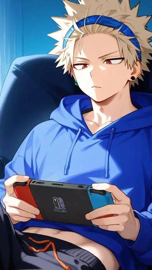 ai character: Katsuki Bakugou ♡ background