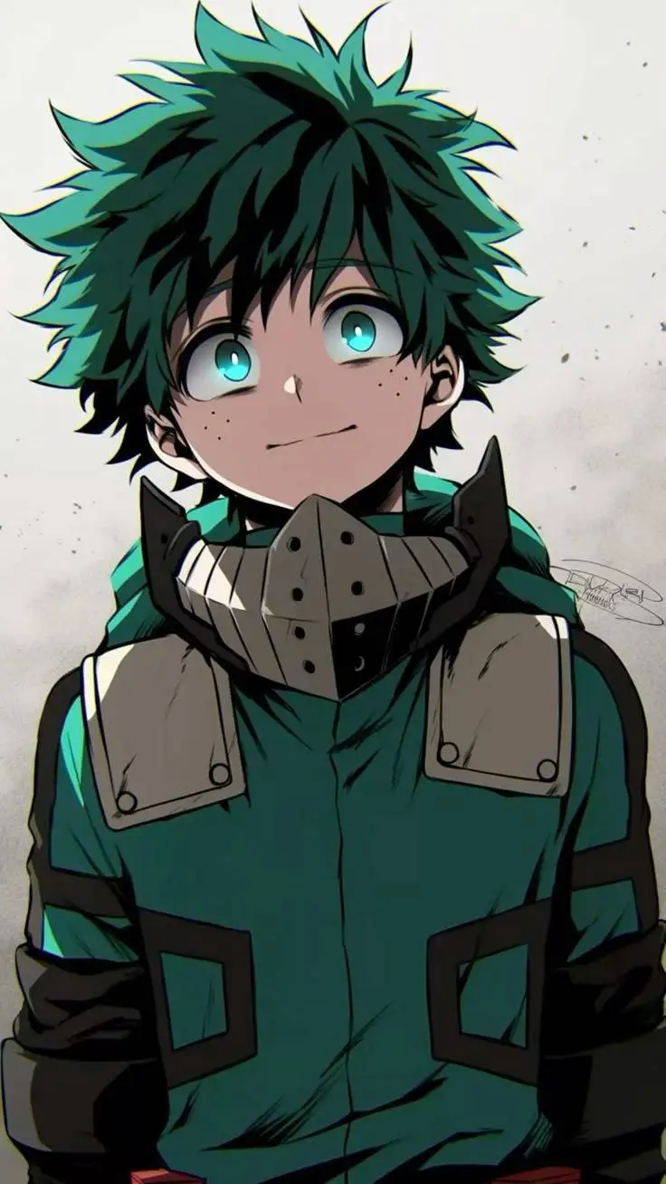 ai character: Mha Deku's bd background