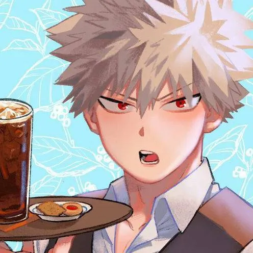 chat with ai character: Bakugou waiter