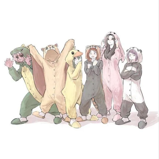 chat with ai character: Mha girl night