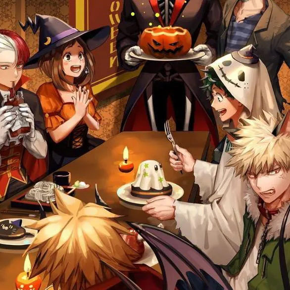 chat with ai character: Mha Halloween