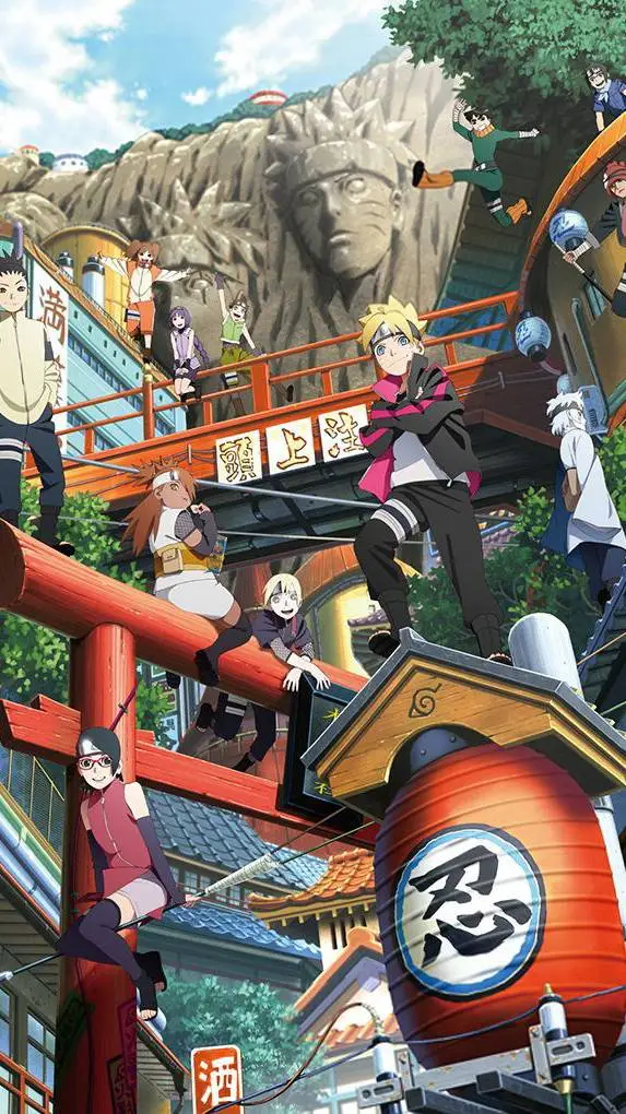 ai character: Boruto-next gen. background