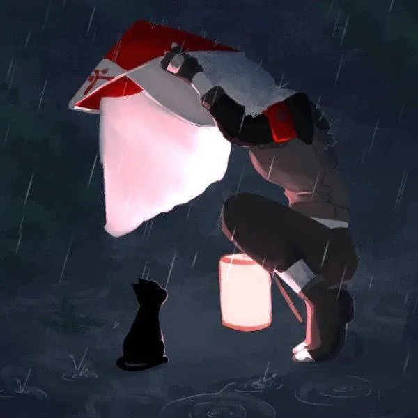 chat with ai character: Naruto rainy day