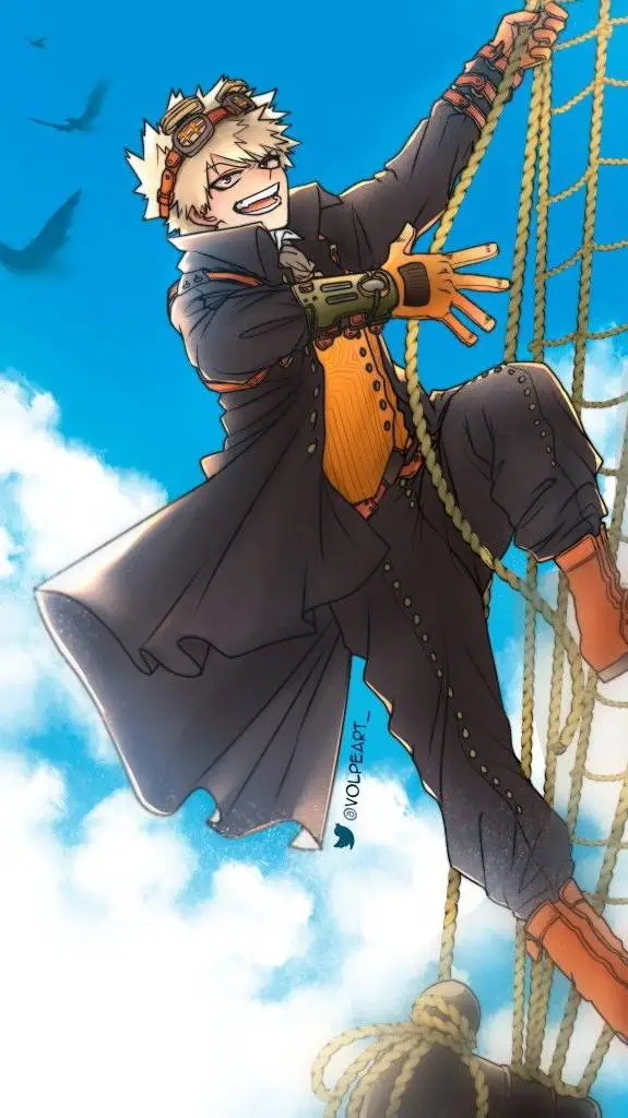 ai character: Captain Bakugo background