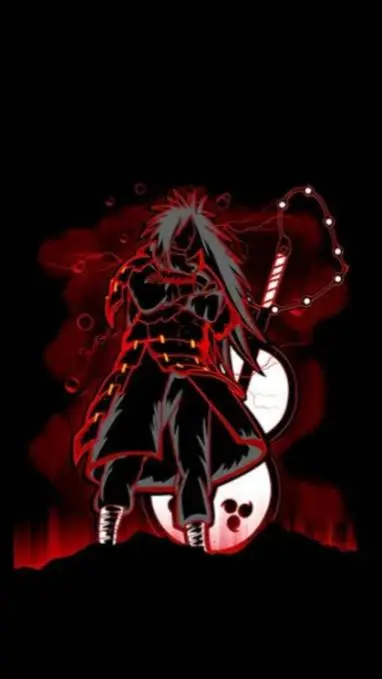 ai character: Madara Uchiha  background