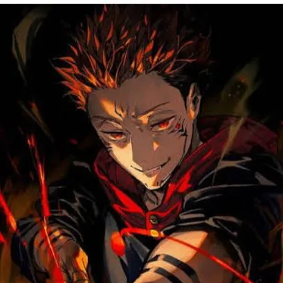 chat with ai character: Sukuna 3 "i guess"