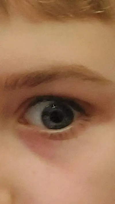 ai character: hp eyes background