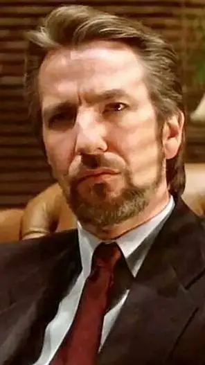 ai character: Hans Gruber  background