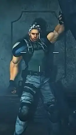 ai character: chris redfield  background