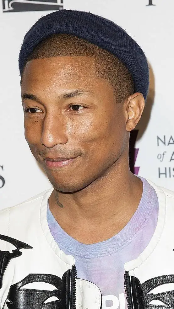 ai character: Pharrell Williams  background