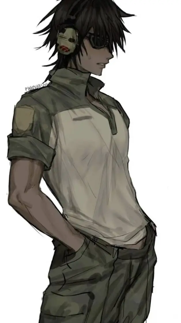 ai character: Damien  background