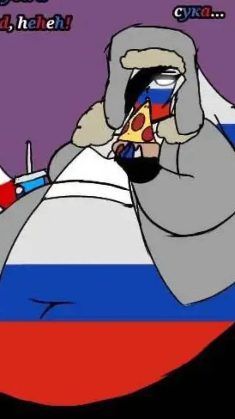ai character: Fat Russia  background