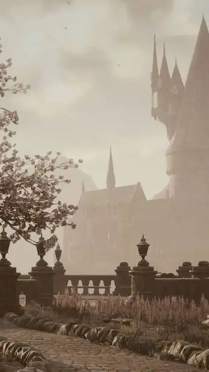 ai character: Hogwarts 👑✨️ background