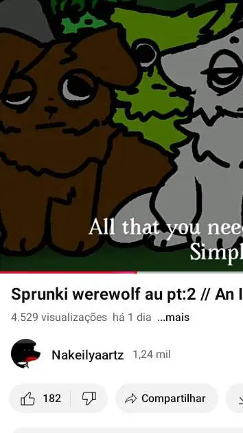 ai character: brud dog background