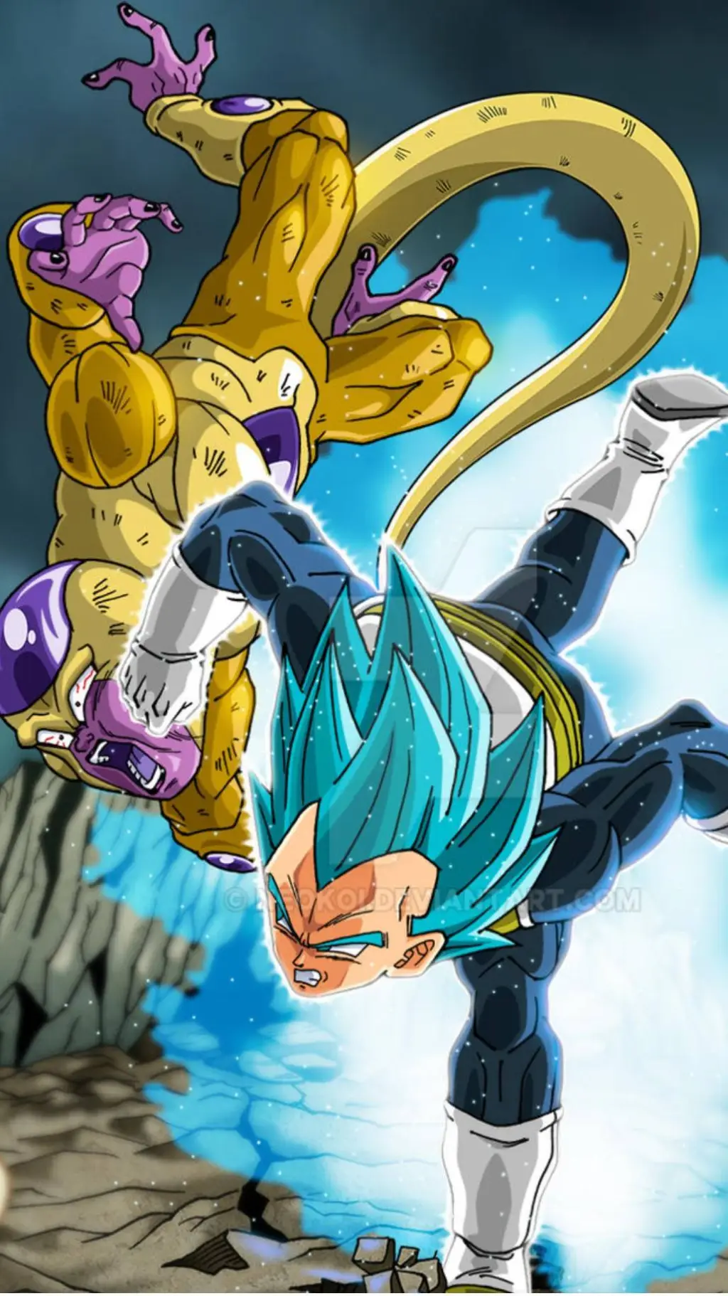 ai character: Vegeta Vs Frieza background