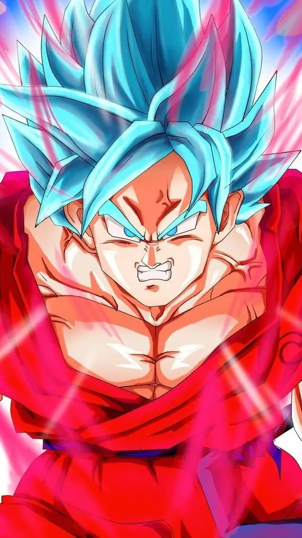ai character: Goku vs Hit background