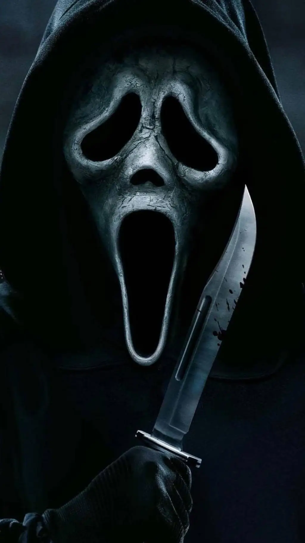ai character: Ghostface background
