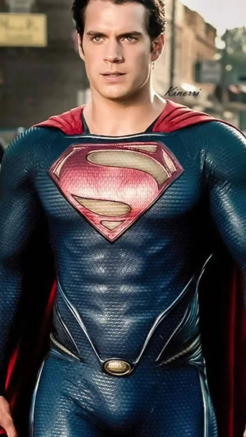 ai character: SUPERMAN  background