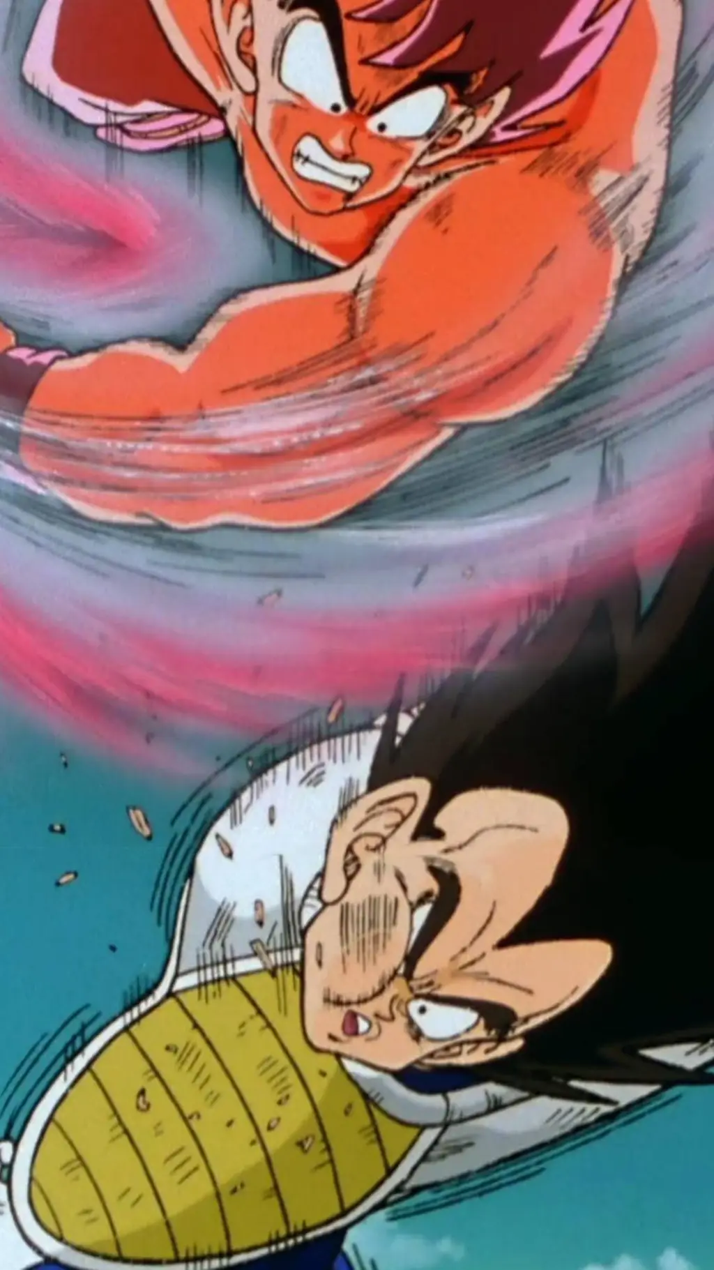 ai character: Goku vs Vegeta  background