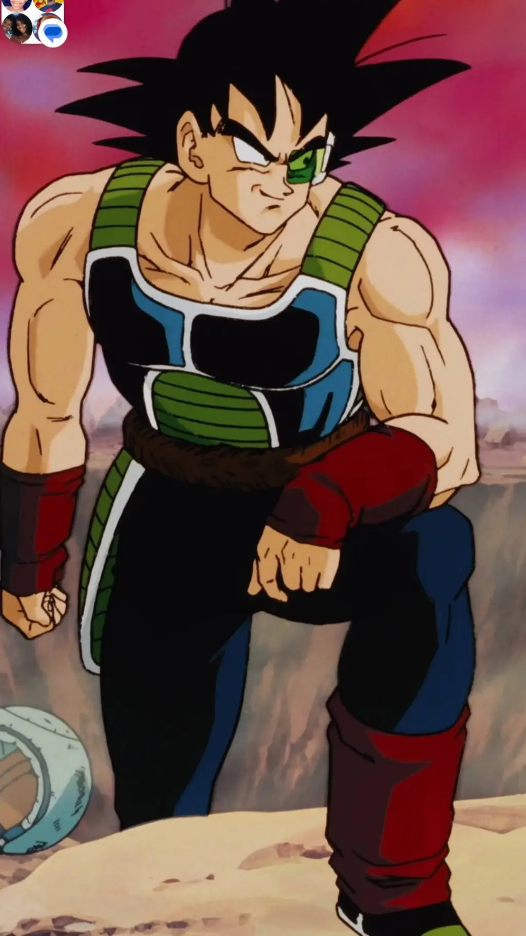 ai character: Story of Bardock background