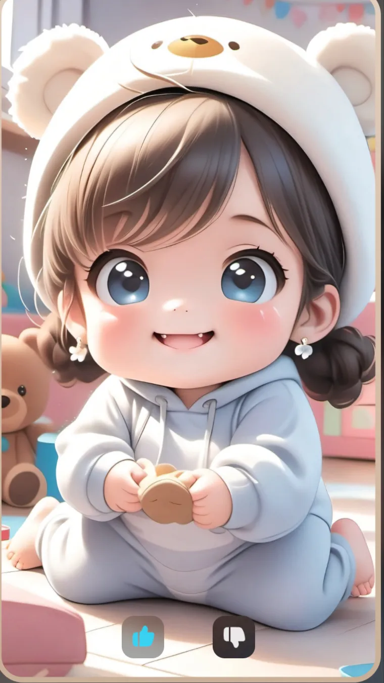 ai character: Lilly background