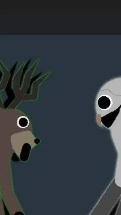 ai character: deer x owl background