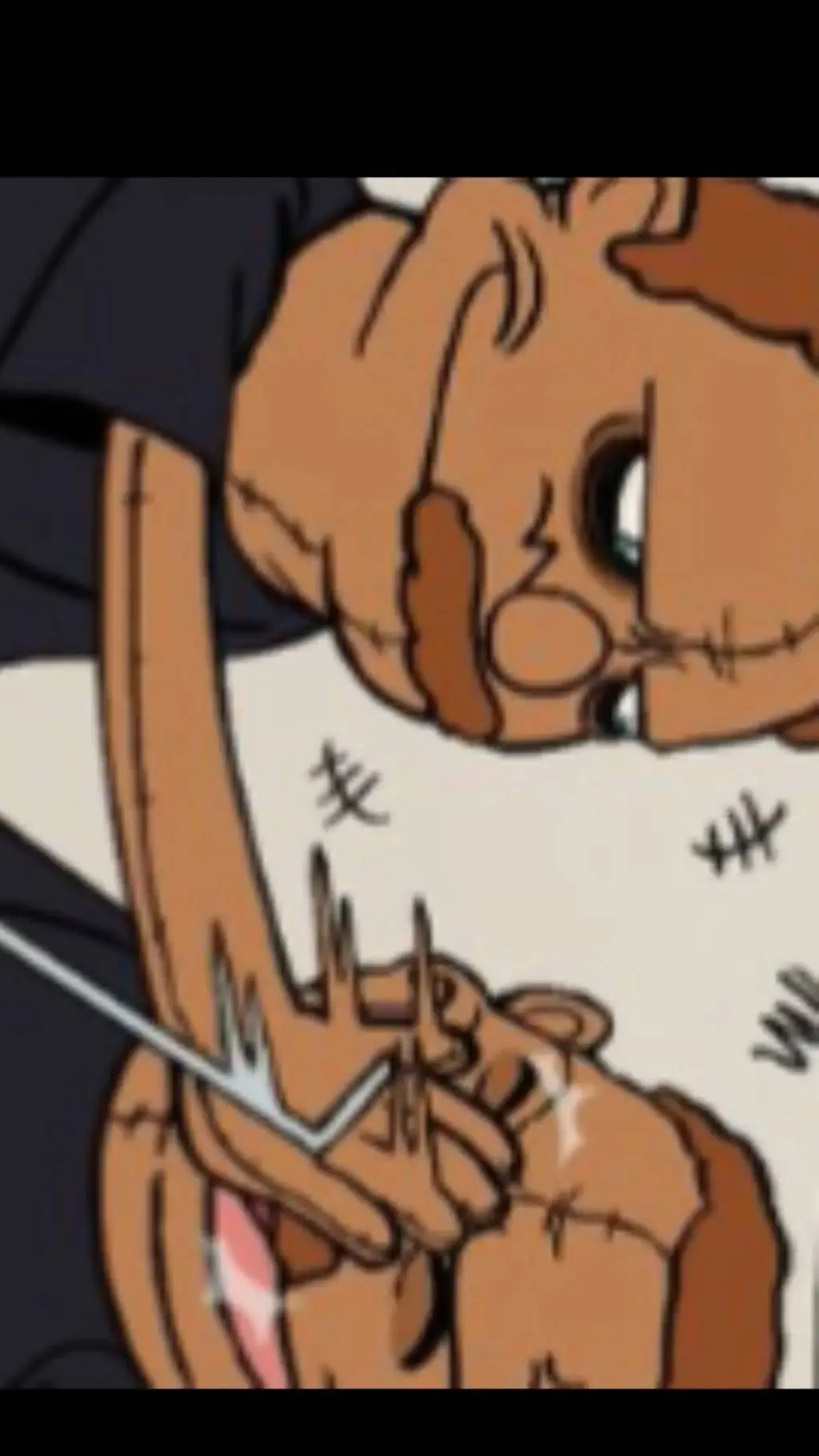 ai character: Babachopsdogday background