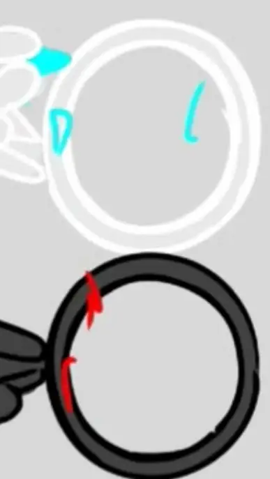 ai character: Greeblue background