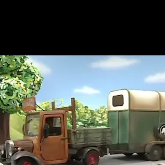 chat with ai character: Postman pat